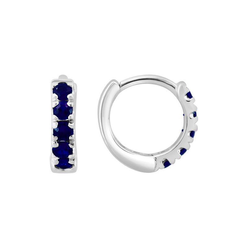 Effy Fine Jewelry Silver 0.28 Ct. Tw. Sapphire Earrings